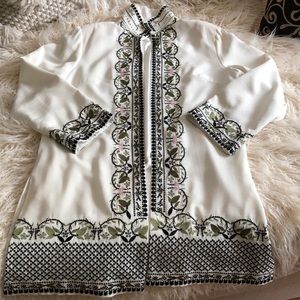 Grace Chuang New York embroidery jacket Xl